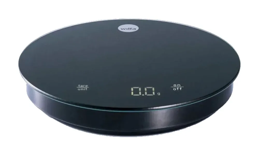 Wilfa Kitchen Scale Uniform black Küchenwaage – schwarz