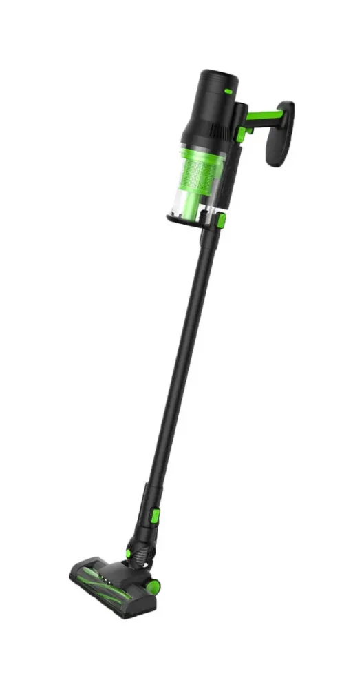 Ecofort ecoQ Rena Allround Kabelloser Staubsager 2in1 – Akku Staubsauger/Besenstaubsauger – grün