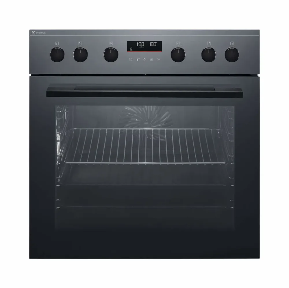 Electrolux EH6L80SP Einbau Herd 60cm – Einbau Herd 60 cm – schwarz spiegel