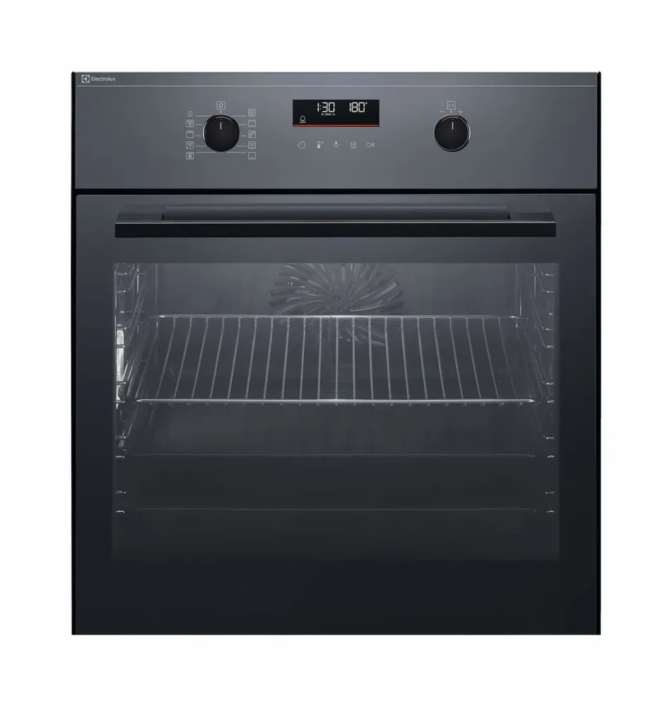 Electrolux EB6L5DSP Einbau Backofen 55cm – Einbau Backofen 55 cm – schwarz spiegel