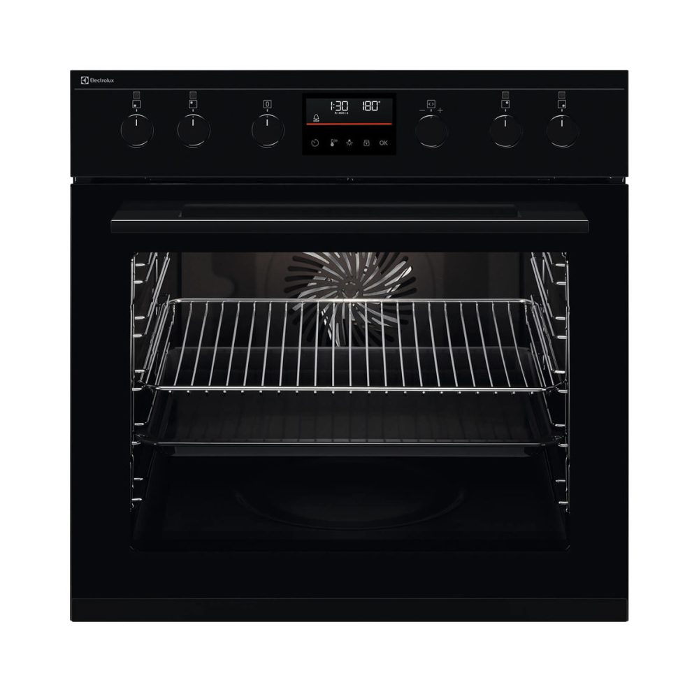 Electrolux EH6L40XSW Einbau Herd 60cm – Einbau Herd 60 cm – schwarz