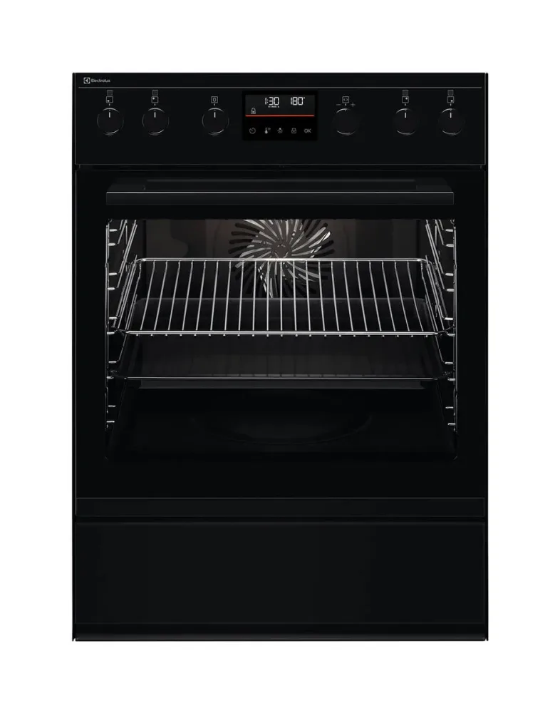 Electrolux EH7L4XSW Einbau Herd 55cm – Einbau Herd 55 cm – schwarz