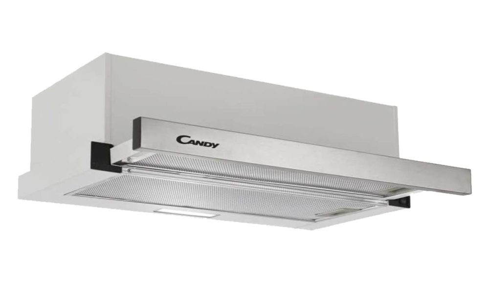 Candy CBT6130/3X Dunstabzugshaube 60cm – Einbau Dunstabzug – silber