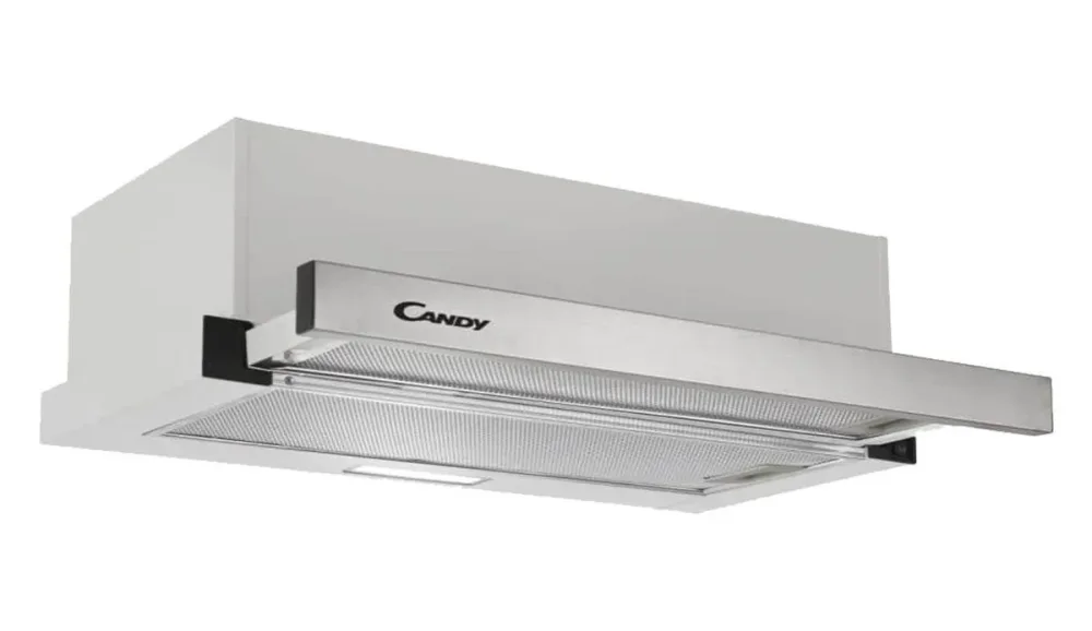 Candy CBT6130/3X Dunstabzugshaube 60cm – Einbau Dunstabzug – silber