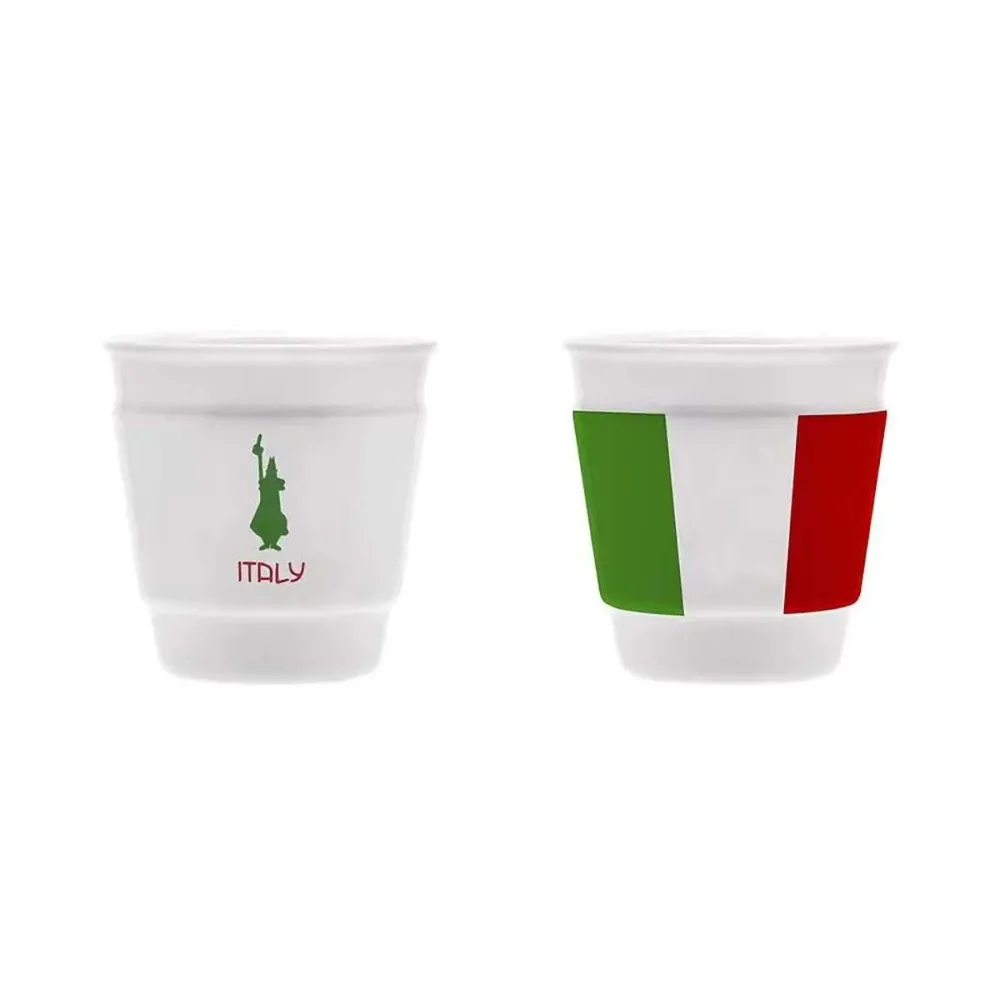 Bialetti - Becher, 80 ml, Multicolor