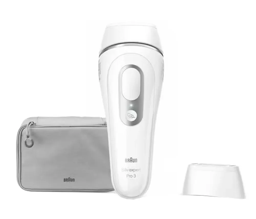 Braun Silk-expert Pro 3 PL 3020 Haarentfernung IPL – IPL Gerät/IPL Haarentfernung – weiss / silber