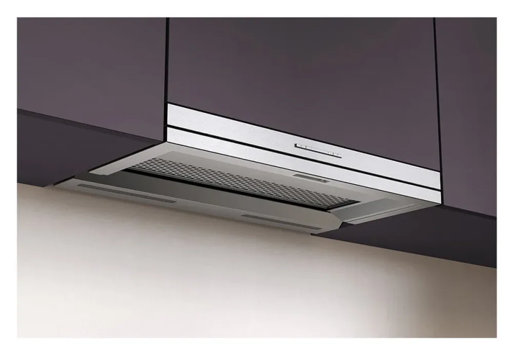 Wesco EVM 218-55 Einbauhaube Start Abluft Dunstabzugshaube 55cm – Wandhaube/Dunstabzugshaube Wand – edelstahl