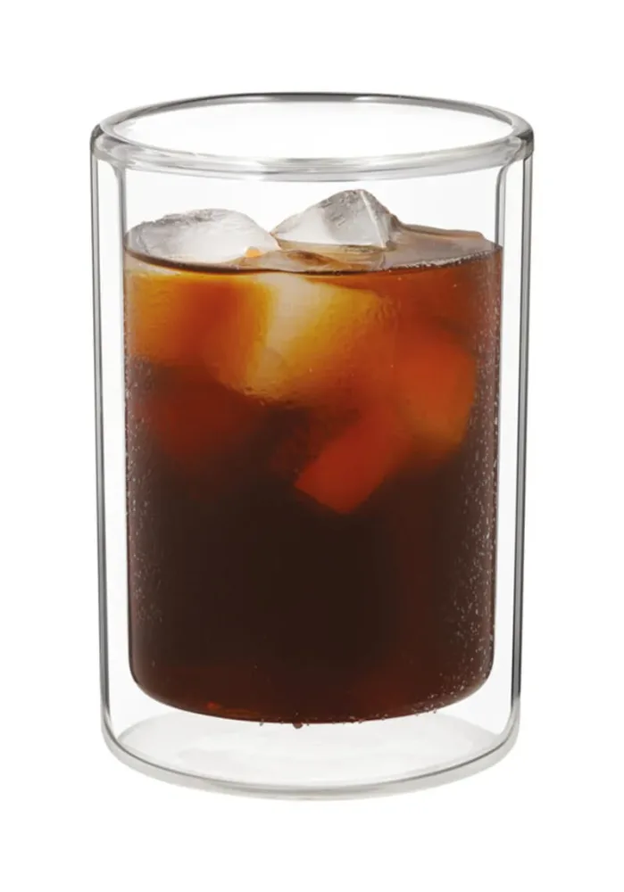 De'Longhi Delonghi Doppelwandige Cold Brew Gläser, 220 ml, 2erSet DLSC324