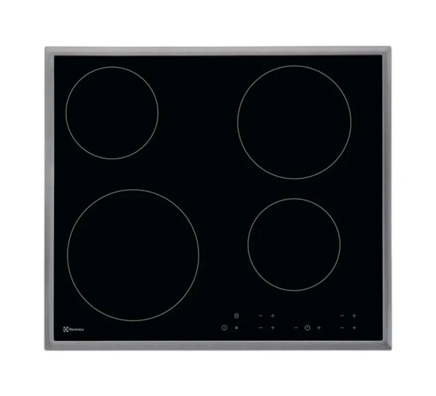 Electrolux GK58TCCN Glaskeramik Kochfeld mit Touch-Display
