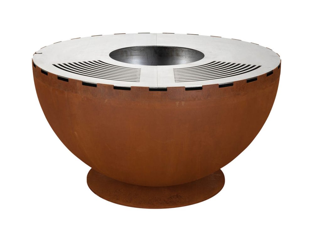 Nouvel Firebowl 100 gerostet Feuerschale – Feuerschale/Feuerstelle