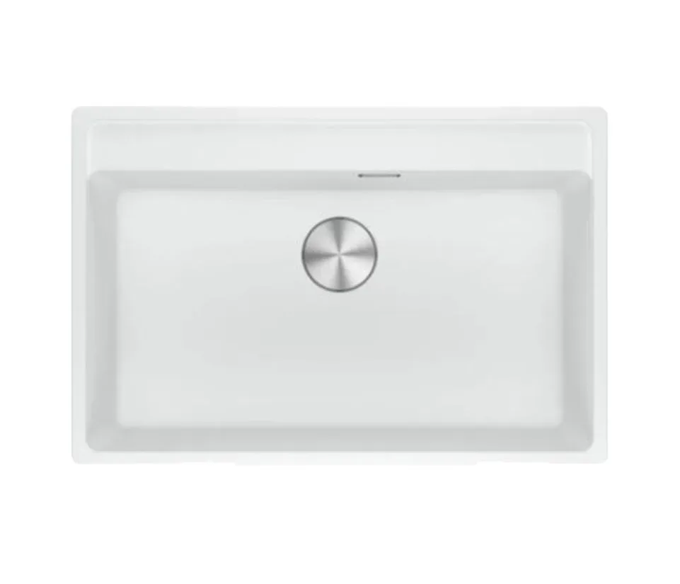 Franke Maris MRG 210-72 Spülbecken Druckknopfventil Steingrau