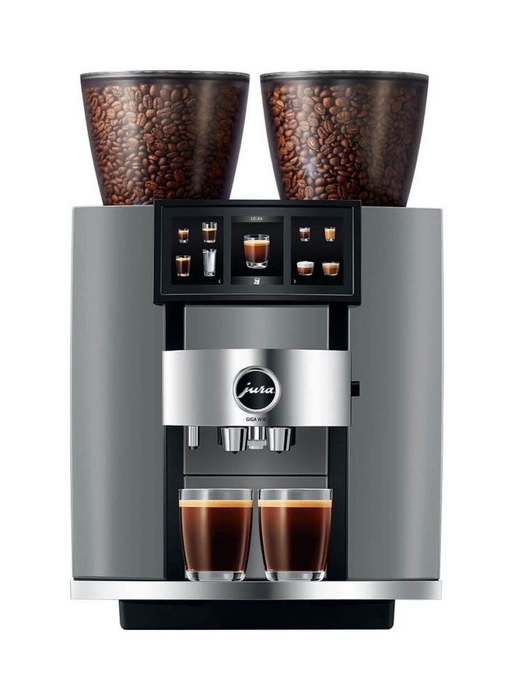JURA GIGA W10 Diamond Silver (SA) Kaffeevollautomat – JURA Kaffeevollautomaten Professional – silber