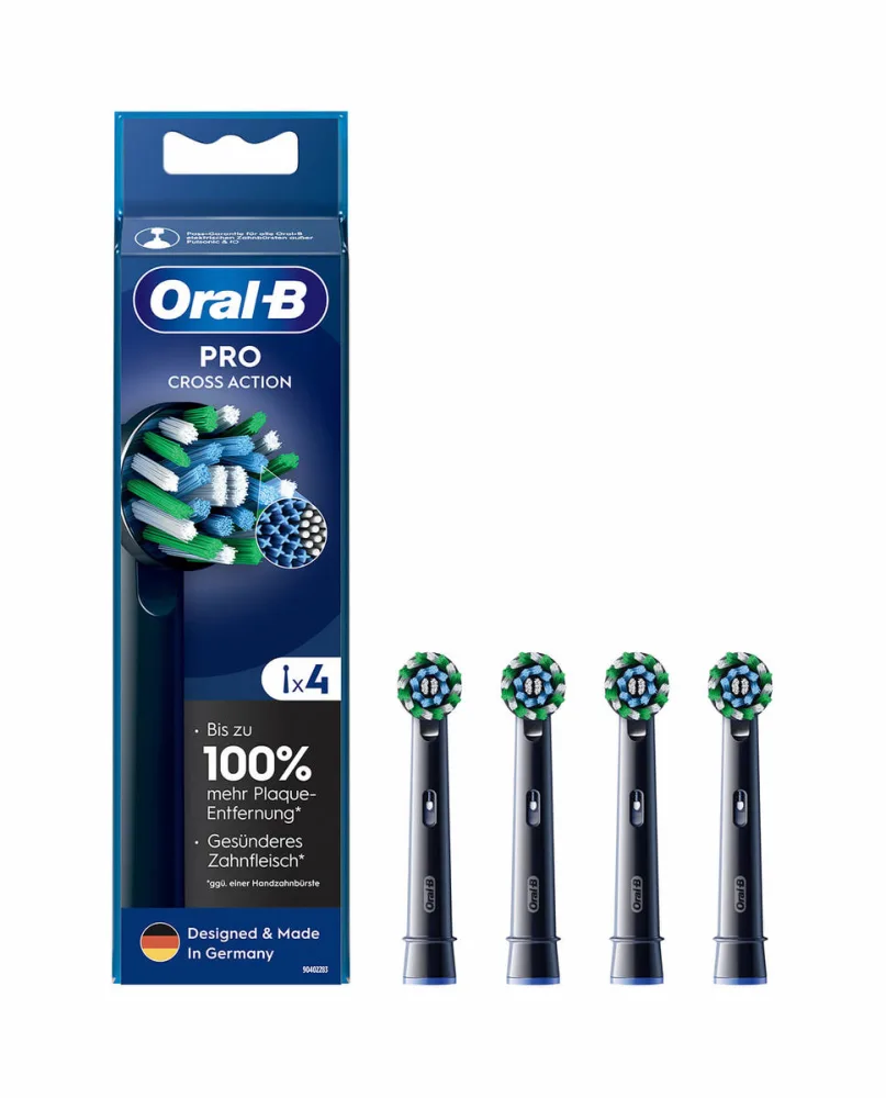 Oral-B -  Ersatzzahnbürste, Black