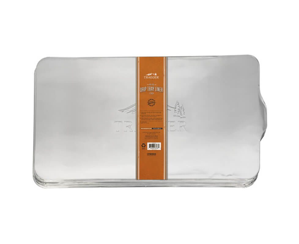 Traeger Drip Tray Liner Pro 780 5er Pack Einsatz für Fettauffangblech – Grillschale/Grillpfanne/Grillgeschirr