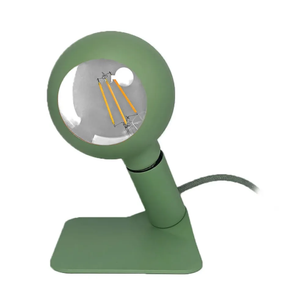 Filotto Iride Tischlampe Grün