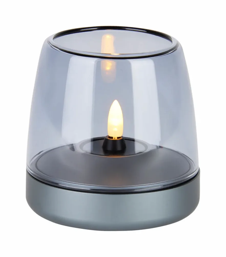 Kooduu Glow 10 Kerzenhalter Moody Blau