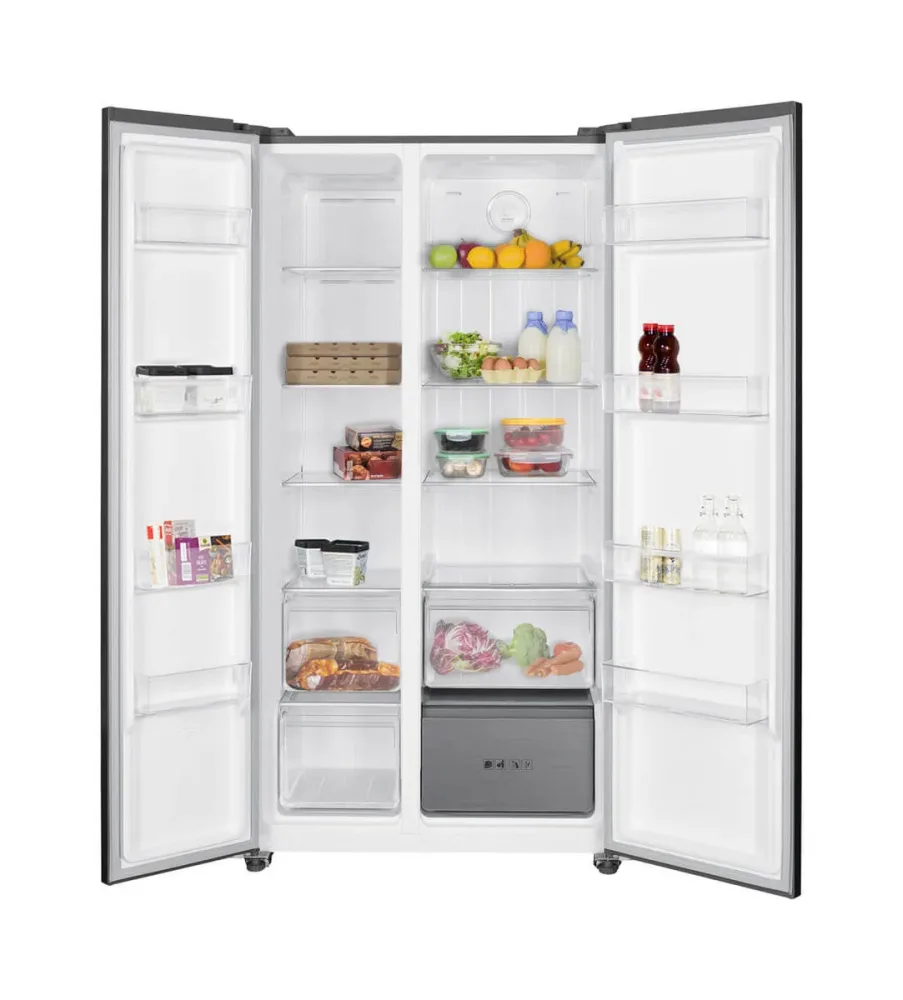 Kibernetik - kühlschrank SBS532, One Size, Grau