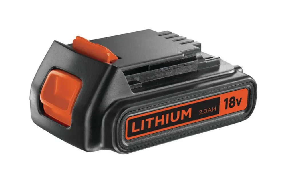 Black Decker Black & Decker Akku für alle 18 V Haushalt-& Gartengeräte Lithium-Ionen-Akku – Diverses Staubsauger Zubehör – rot