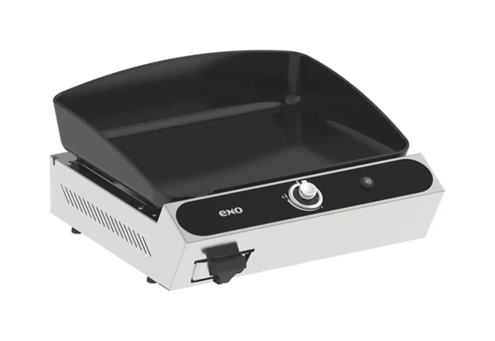ENO Gas Plancha Chambord 45 Gasgrill – Plancha Grill – schwarz