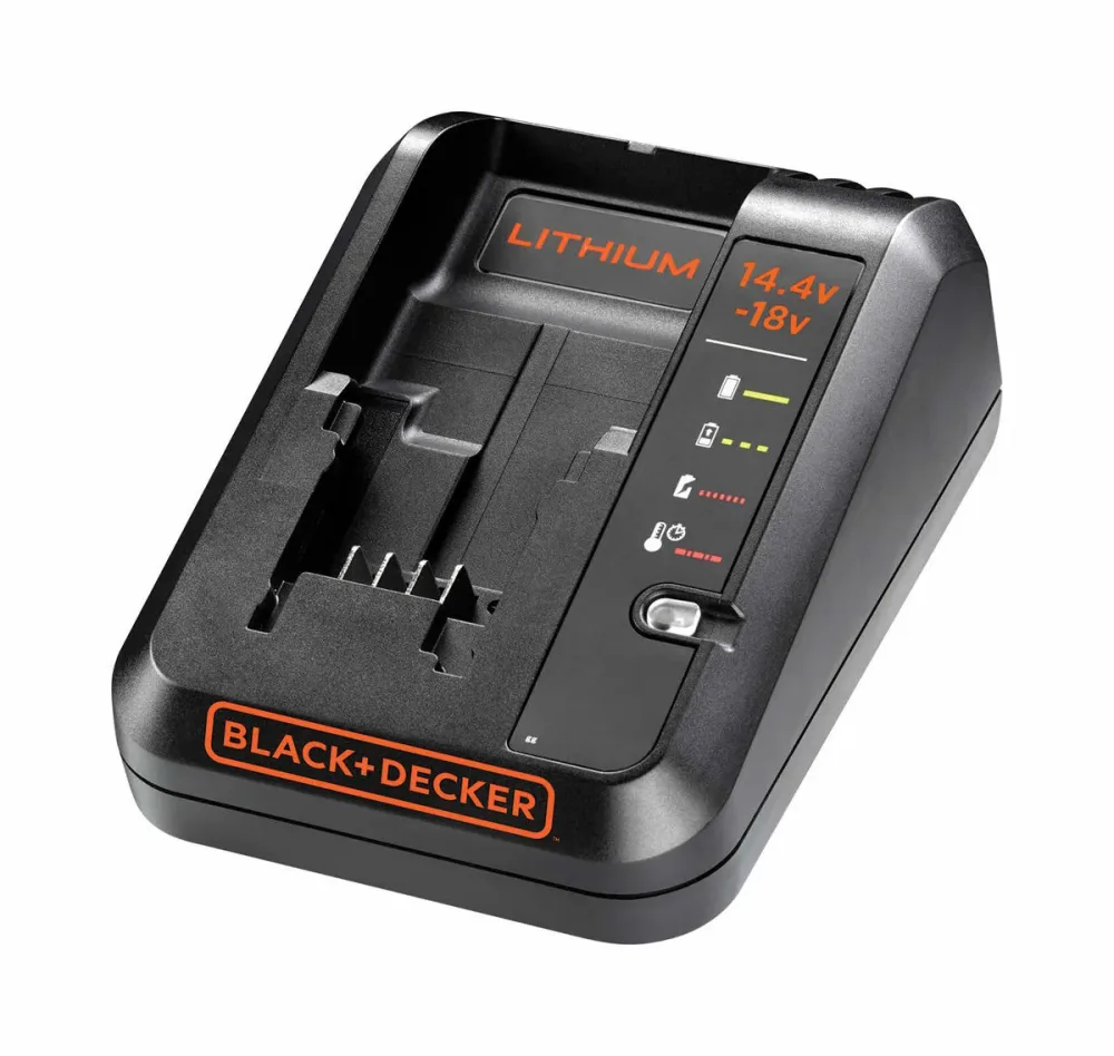 Black Decker BDC1A-QW Ladegerät für Werkzeug Akkus – Diverses Staubsauger Zubehör – schwarz