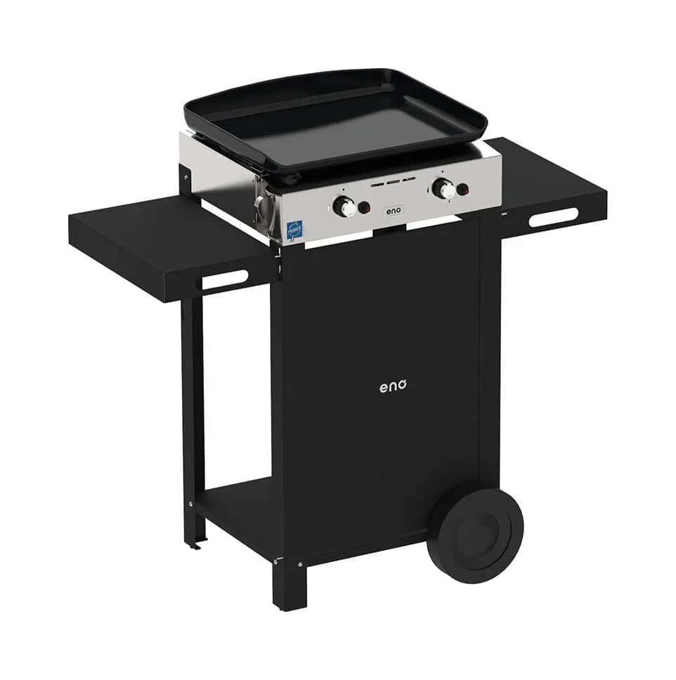 ENO Combo Plancha Initial 50 Gasgrill – Plancha Grill – schwarz