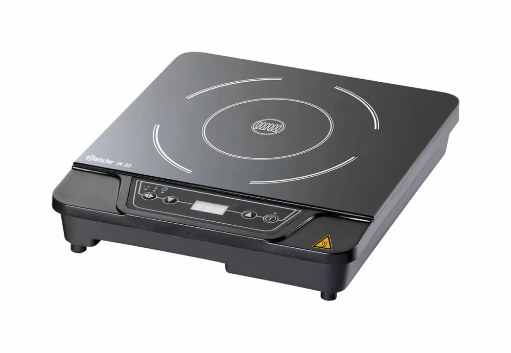 Bartscher Induktionskocher IK 20 – Gastro Backofen/Gastro Kochfeld/Gastro Mikrowelle – schwarz