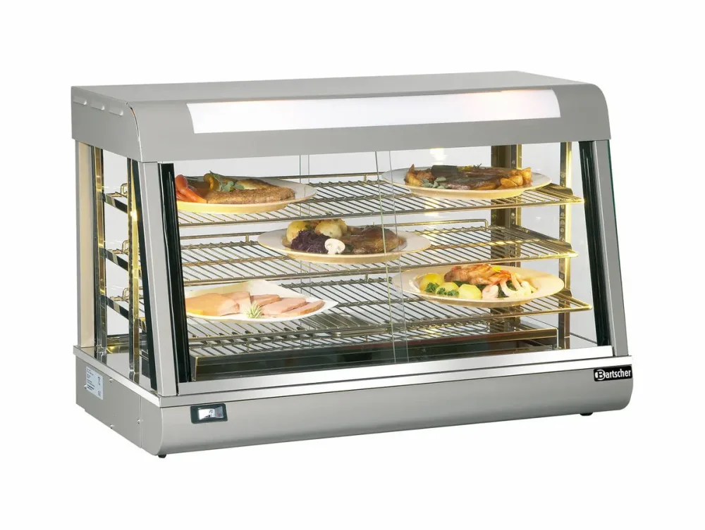 Bartscher Heisse Theke Deli II Heisstheke – Gastro Inventar/Gastro Einrichtungen – silber