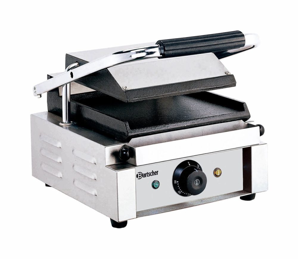 Bartscher Kontaktgrill, glatt/glatt Kontaktgrill – Gastro Grill/Griddleplatte – edelstahl