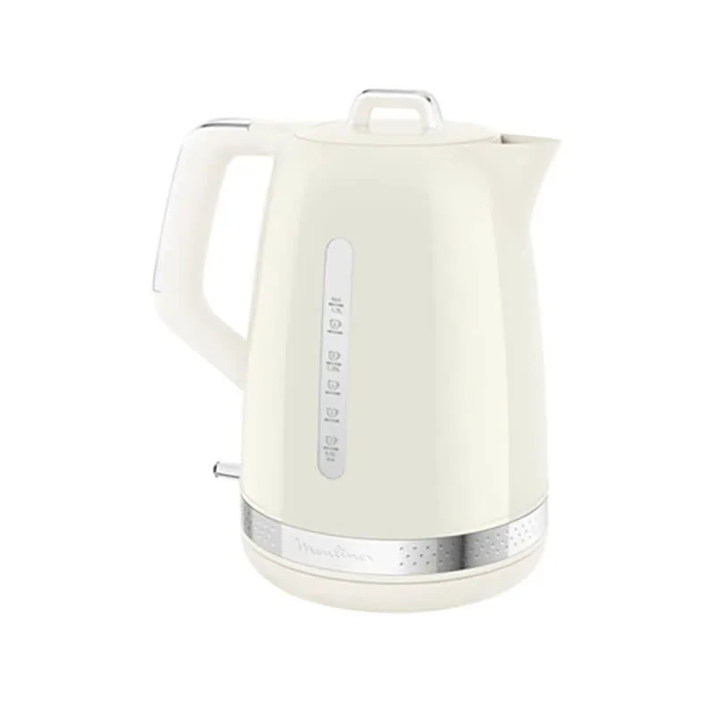 Moulinex BY320ACH Kettle Soleil Range, Cream, 1.7 Wasserkocher – weiss