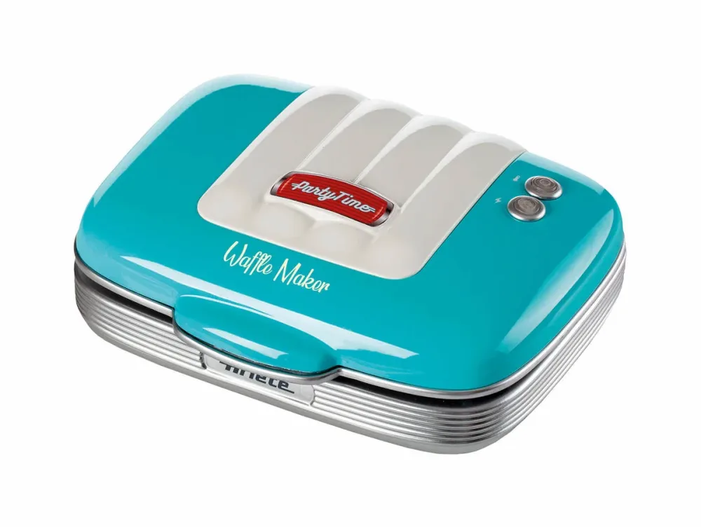 Ariete, HOME & LIVING, Waffeleisen - Party Time - Blau, Produkte & Wohnen, Household & Kitchen, KÃ¼chenkleingerÃ¤te, Waffeleisen