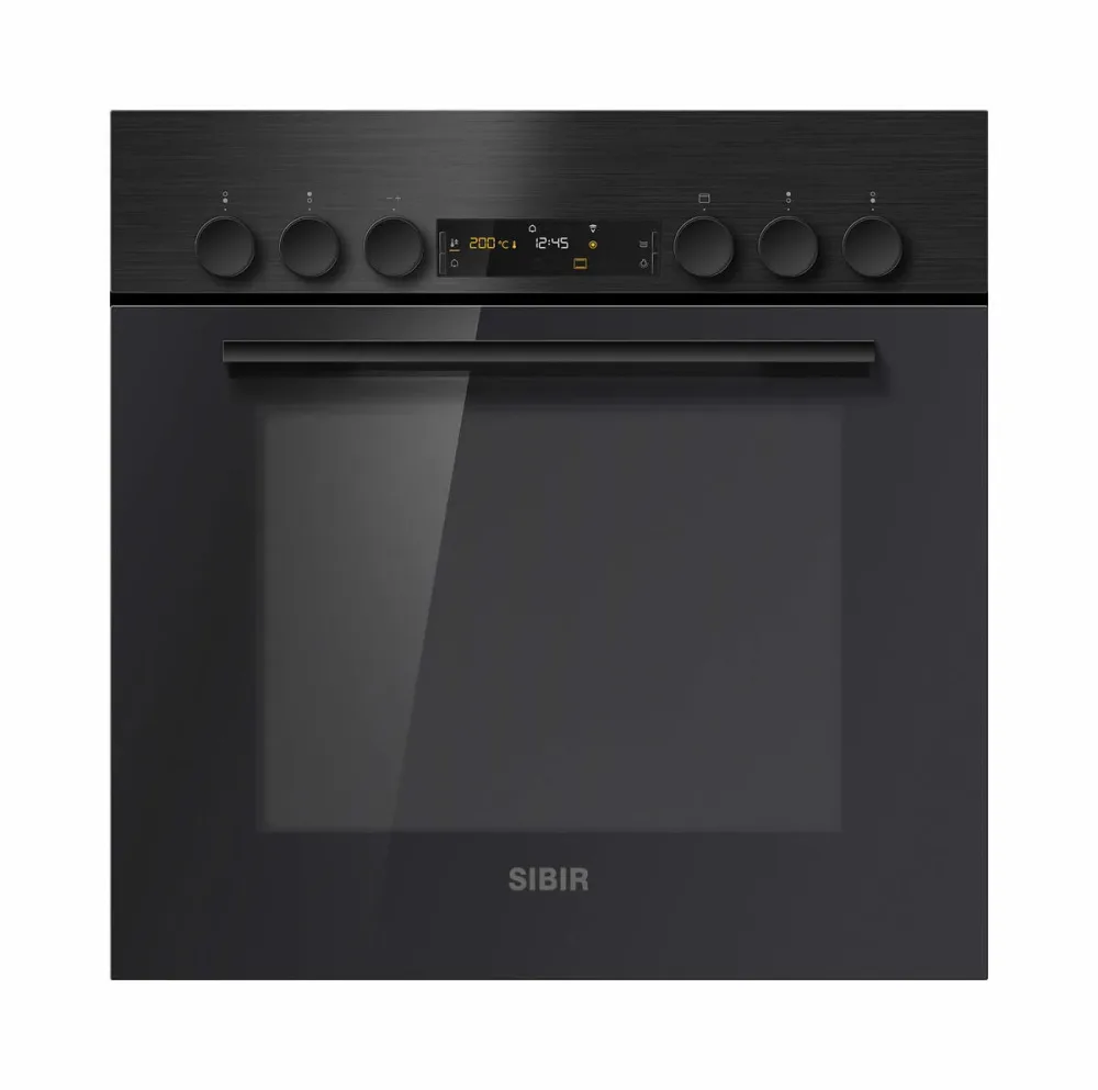 Sibir EH Tritherm V400 22029/60 schwarz Einbau Herd 60cm – Einbau Herd 60 cm