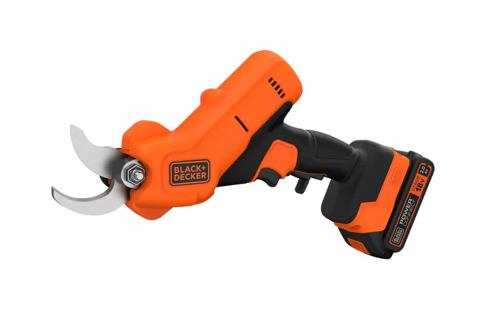 Black & Decker BCPP18D1-QW Akku Akku-Gartenschere inkl. Akku, inkl. Ladegerät 18 V Li-Ion
