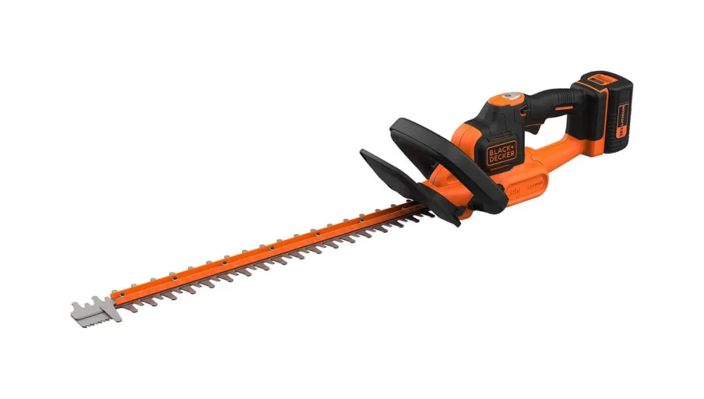 Black&Decker 36V/2,5Ah POWERCOMMAND 55cm Akku-Heckenschere mit Akku