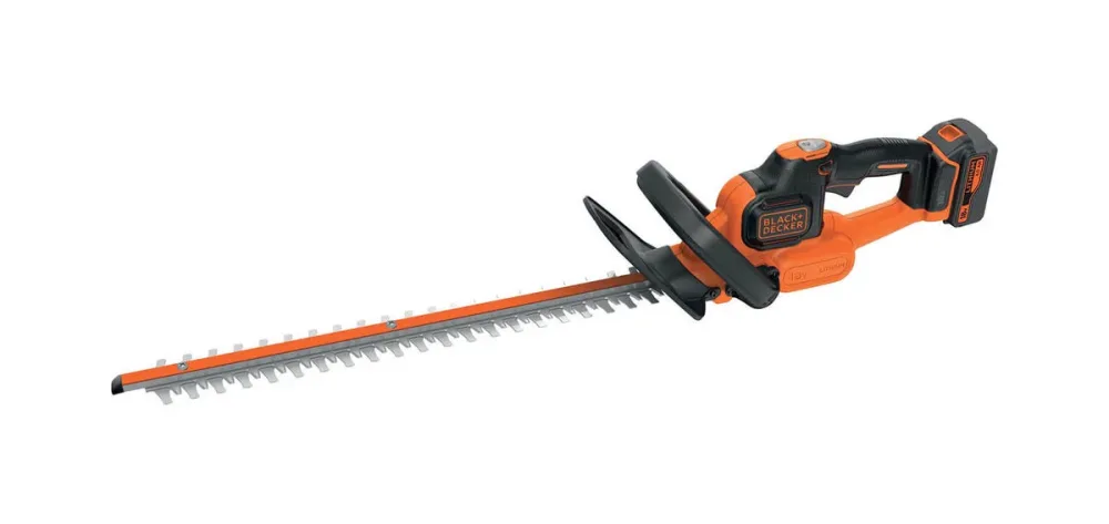 Black&Decker 18V/4,0Ah Akku-Heckenschere POWERCOMMAND 50cm