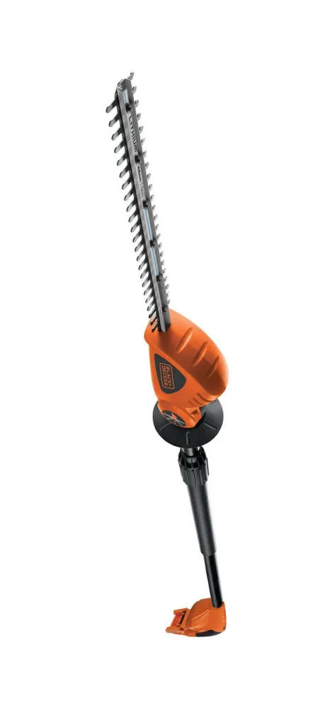 Black&Decker 18V 2,0Ah Li-Ion Akku-Stabheckenschere 43cm ohne Akku