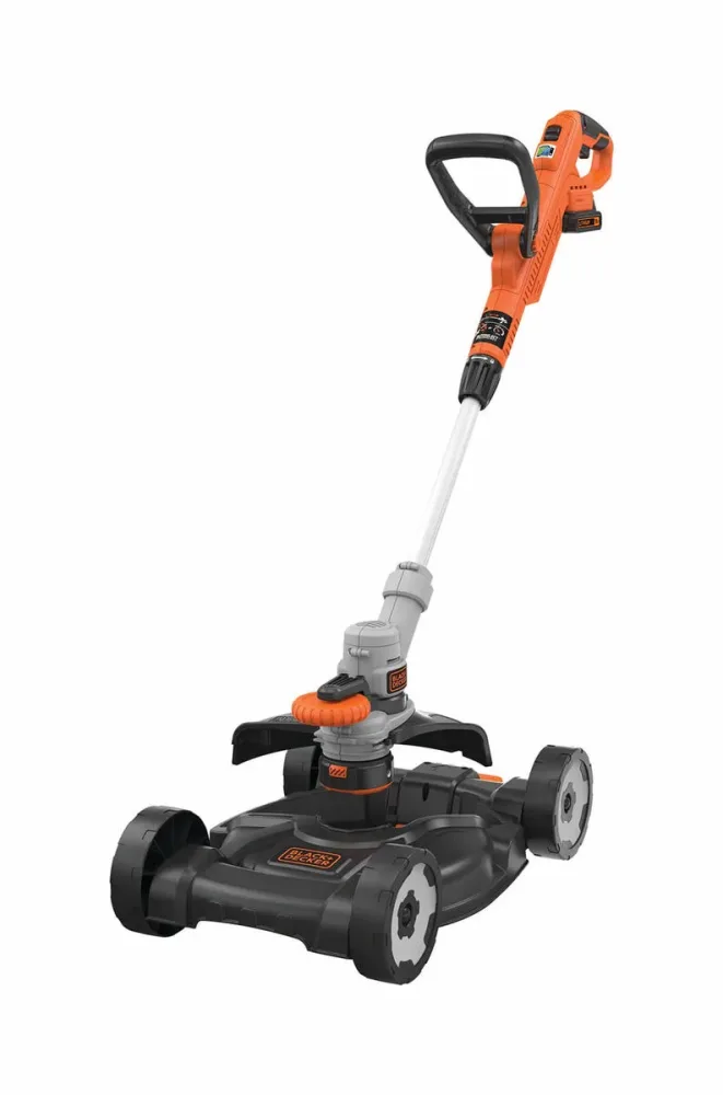 Black&Decker 18V Rasentrimmer 3-IN-1 mit Akku