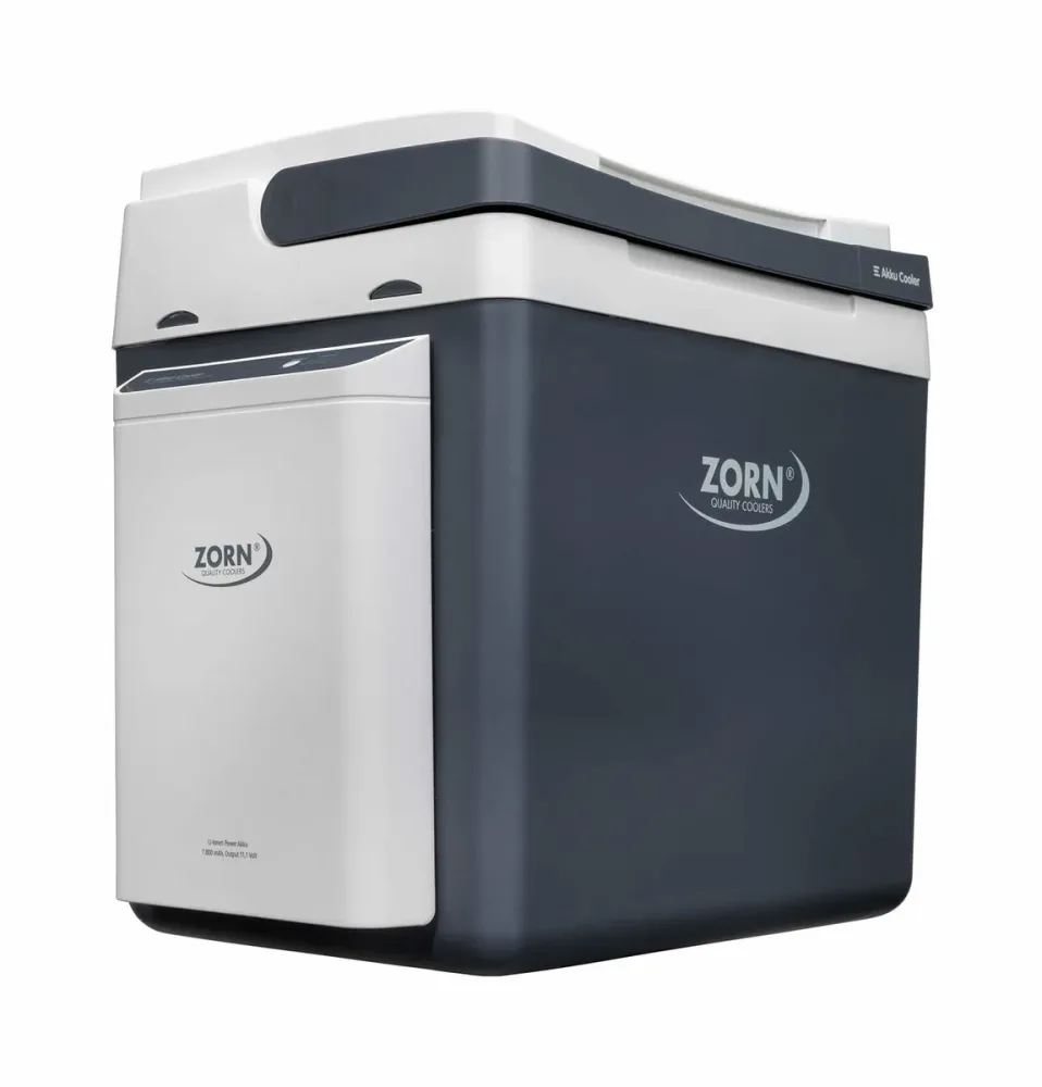 ZORN Cooler Z 26 LNP 7,8 Ah Akku-Kühlbox & Heizbox EEK: D (A - G) Thermoelektrisch 12 V, 230 V DC/AC Schwarz/Weiß 25 l