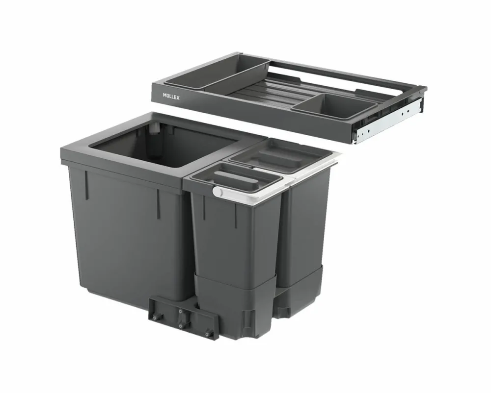 Müllex X-LINE X60 M5 Premium Abfallsystem nieder