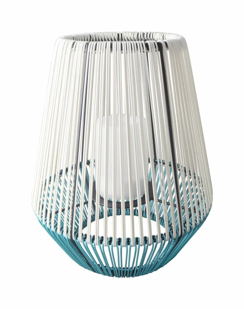 Schönenberger WEGA Solarleuchte Weiss/Blau