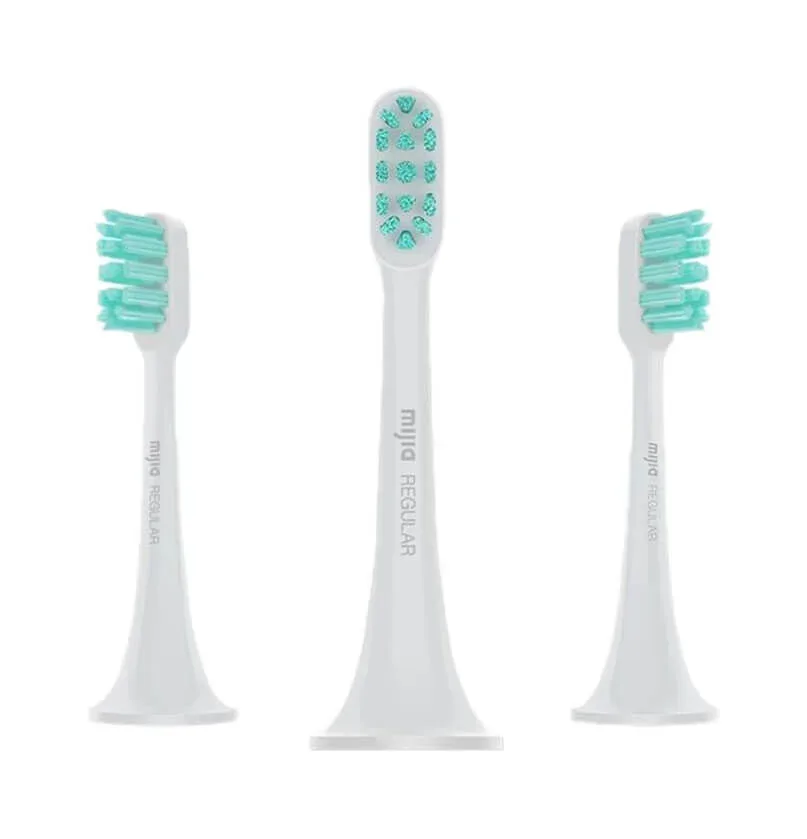 Xiaomi Mi Electric Toothbrush Ersatzbürsten 3 Stück – Ersatzbürste/Zahnpflege Zubehör – türkis