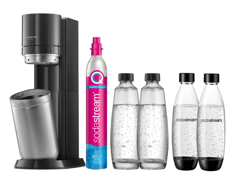 SodaStream DUO CQC Mega Pack XL schwarz