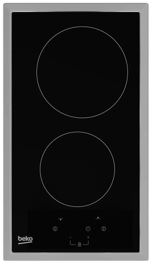 Beko Glaskeramik-Kochfeld HDMC 32400 TX Glaskeramik Kochfeld mit Touch-Display