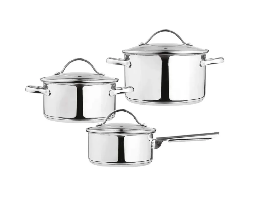 Schou Topfset 6-teilig Edelstahl