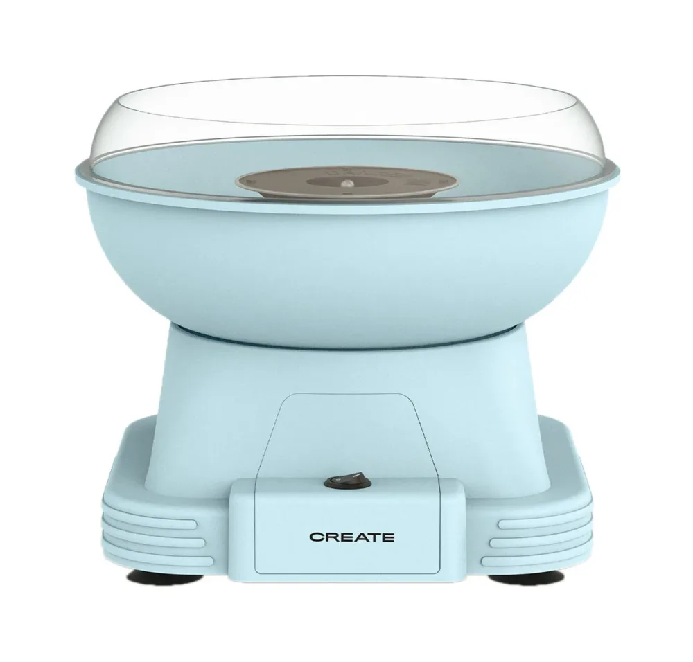 CREATE - Zuckerwattemaschine Pastellblau, Hellblau