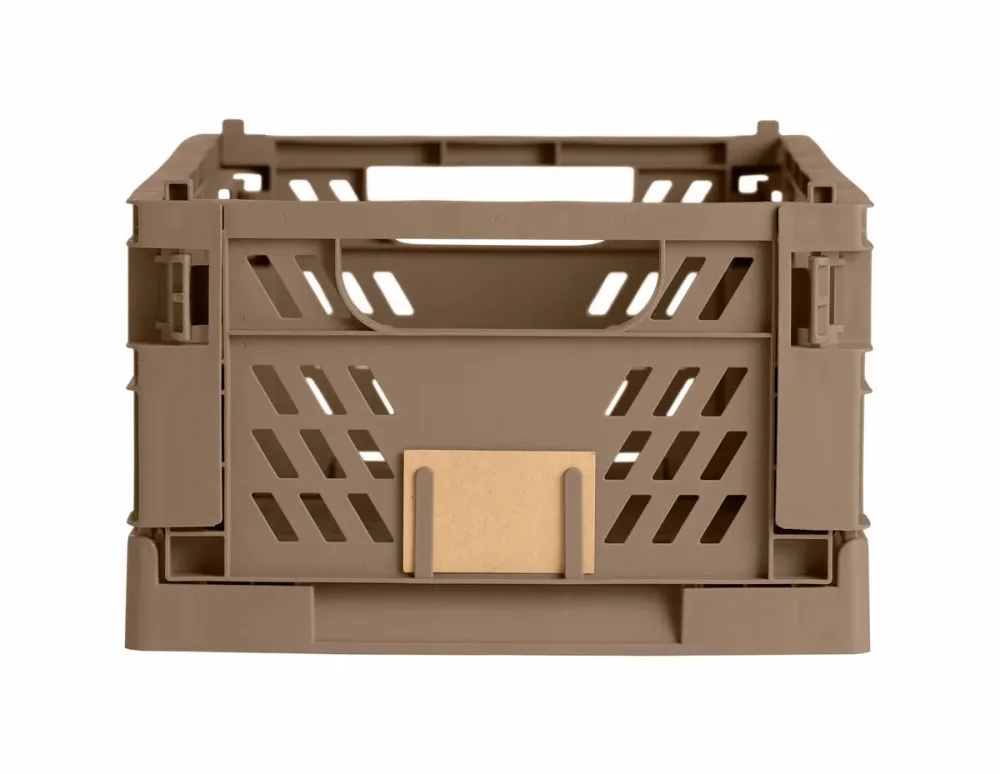 Schou Aufbewahrungsbox XL Faltbar Walnuss