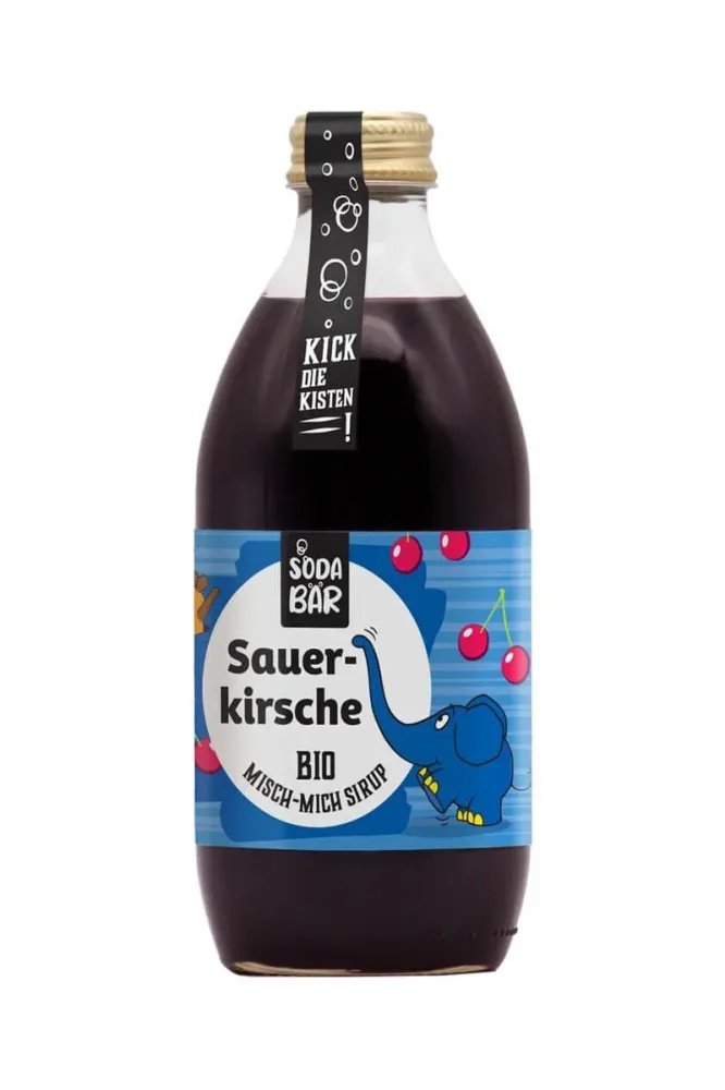 Sodabär Bio-Sirup Sauerkirsche 