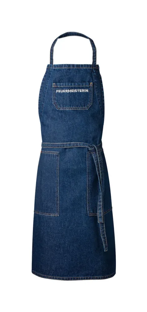 Blaser + Trösch Feuermeister Jeansschürze Einheitsgrösse Blau
