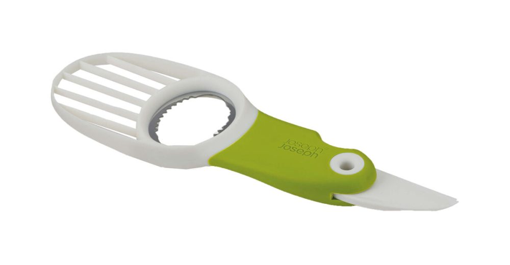 Joseph Joseph - Avocadoteiler, 18cm, Grün
