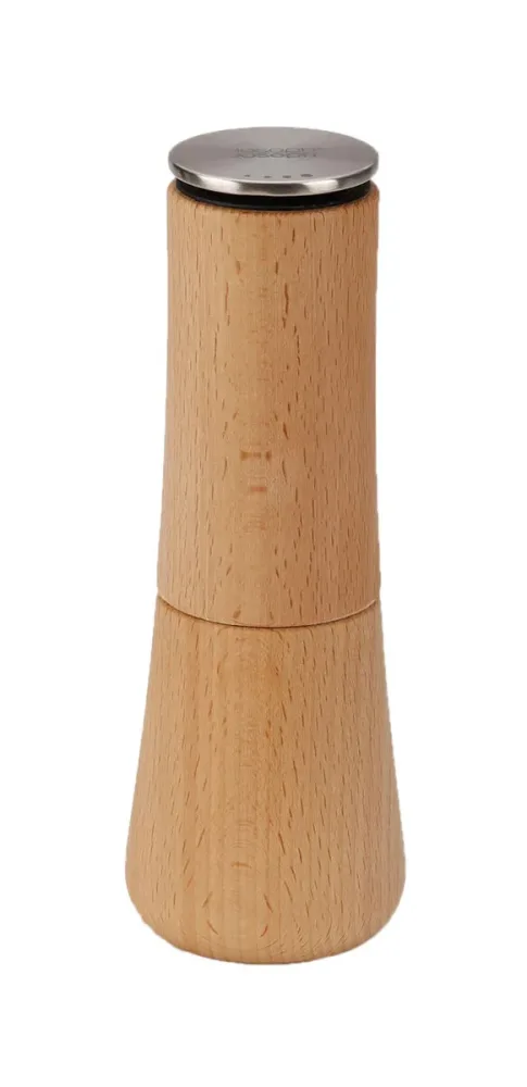 Joseph Joseph Pfeffermühle Milltop Beige Holz 7 cm 19 cm 7 cm - Farbe: natur - Material: Buche - Pfeffermühle