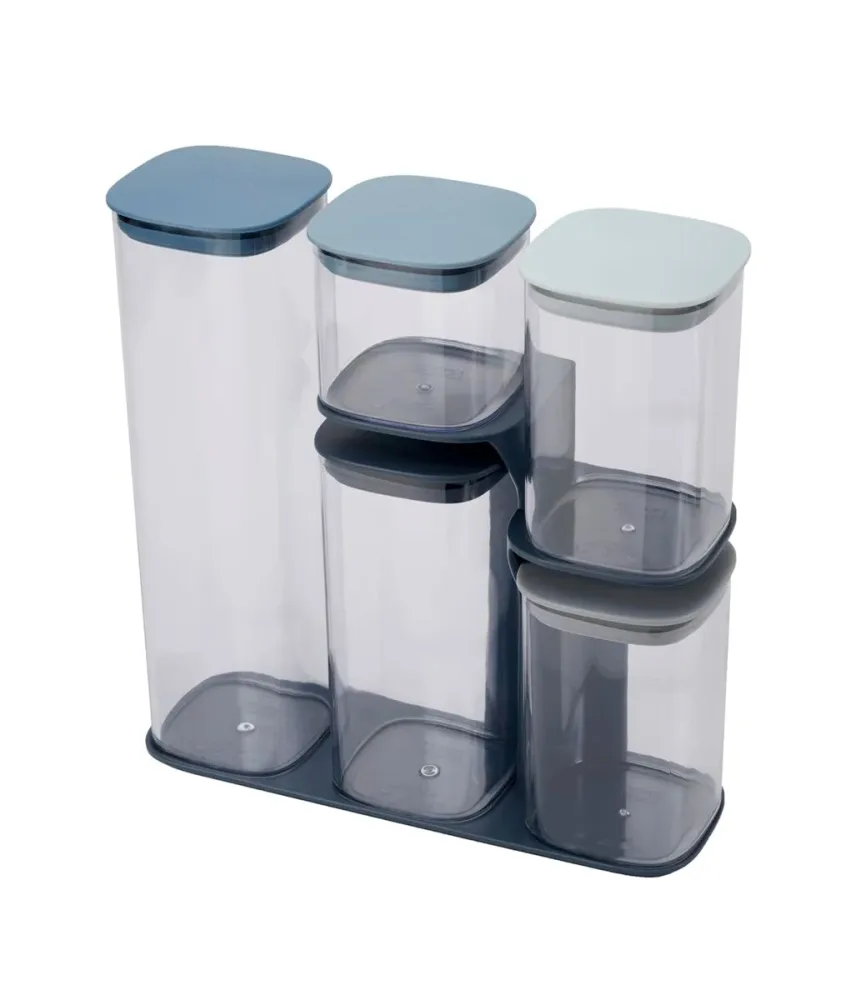 Joseph Joseph - Podium Sky Aufbewahrung 5-tlg., One Size, Transparent